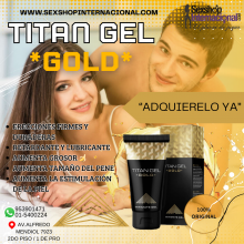 SEX-SHOP LOS OLIVOS TITAN GEL GOLD AGRANDA PENE